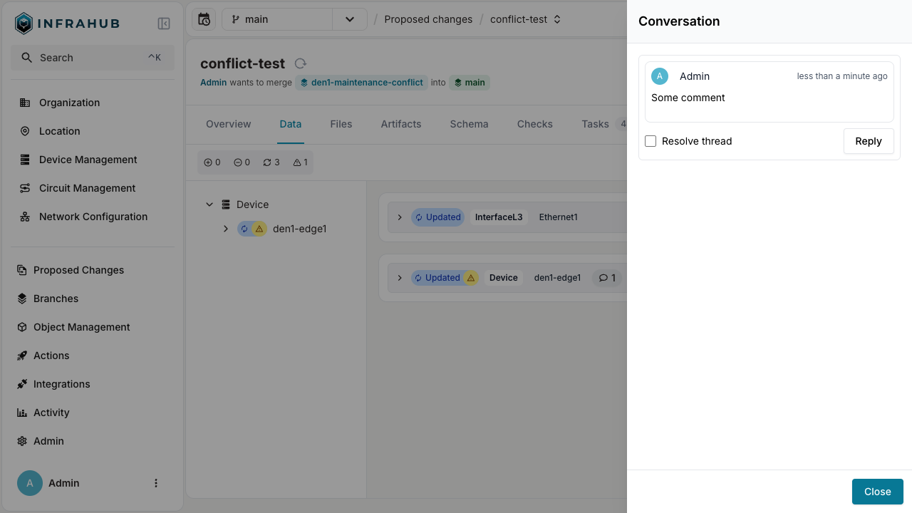 Comments and discussion on proposed changes